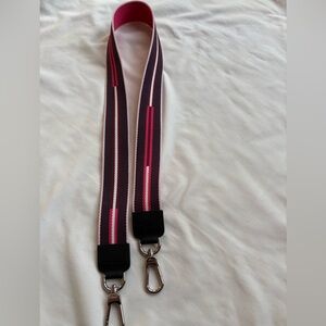 Longchamp webbing crossbody strap